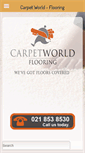 Mobile Screenshot of carpetworld.co.za